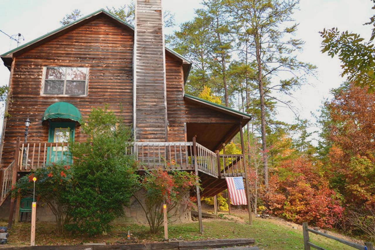 Alpine Dreamcatcher Economy 1 Bedroom Chalet Sevierville Bagian luar foto